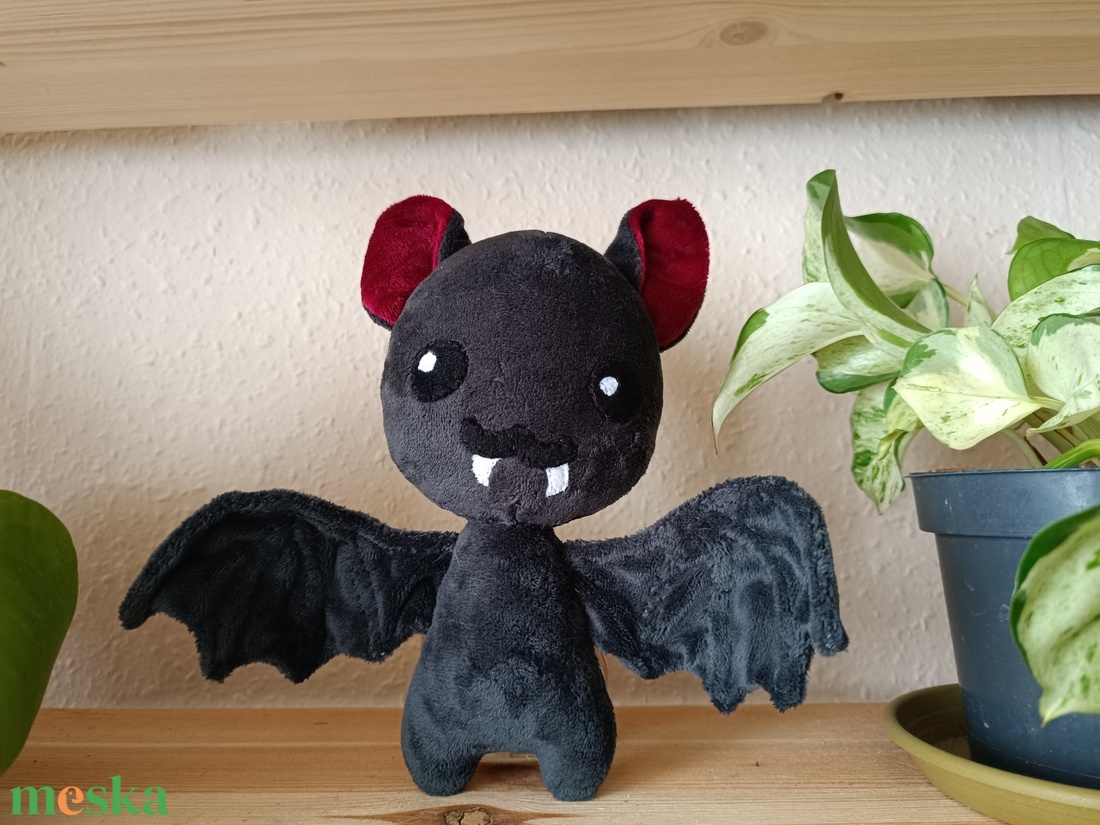 Plüss denevér - játék & sport - plüssállat & játékfigura - más figura - Meska.hu