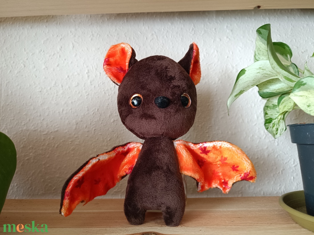 Plüss denevér - játék & sport - plüssállat & játékfigura - más figura - Meska.hu