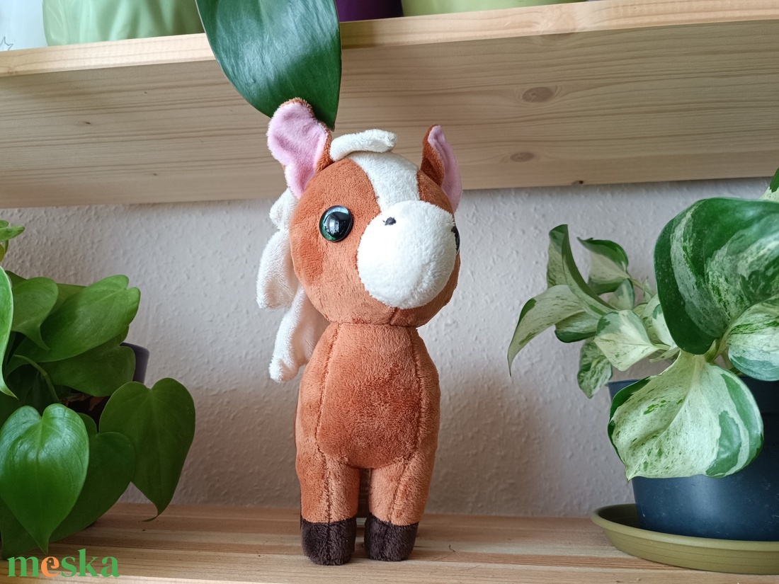 Plüss ló - játék & sport - plüssállat & játékfigura - ló - Meska.hu