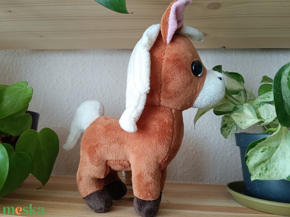 Plüss ló - játék & sport - plüssállat & játékfigura - ló - Meska.hu