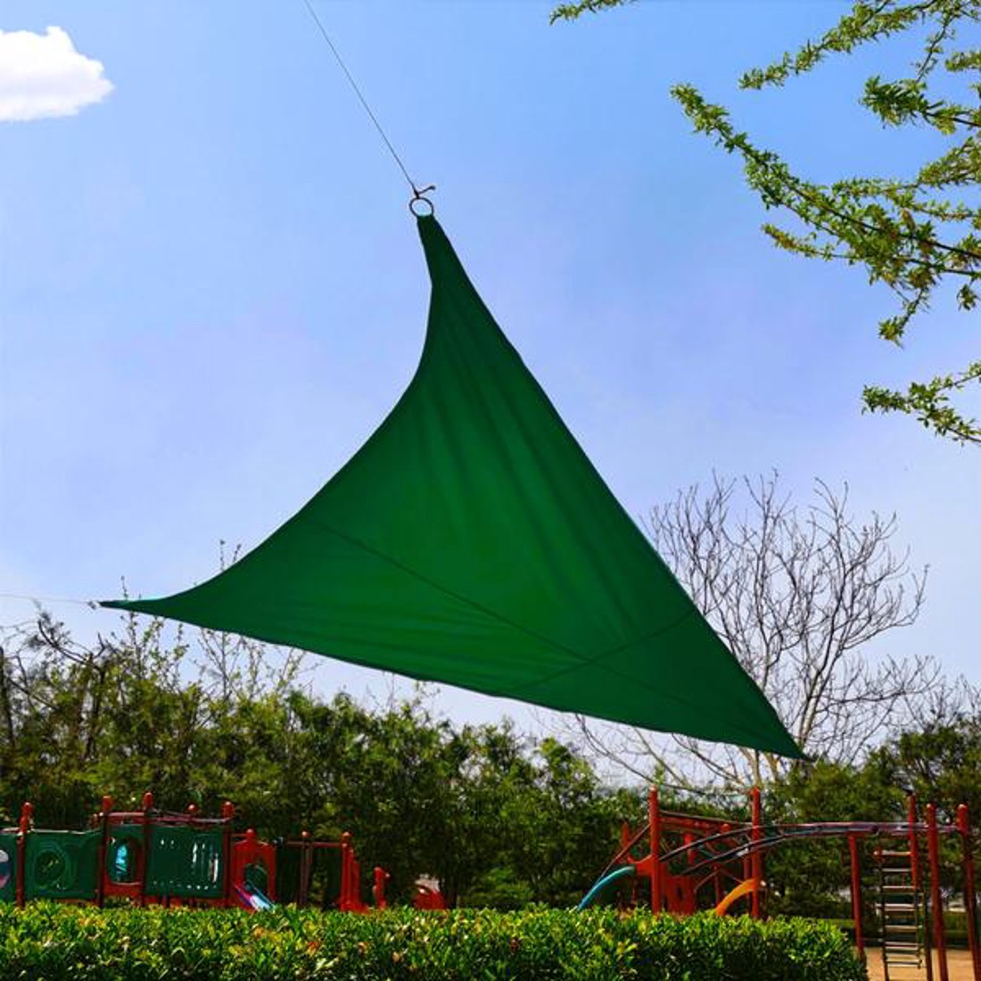 Zöld Háromszög Napvitorla - otthon & életmód - ház & kert - napvitorla - Meska.hu