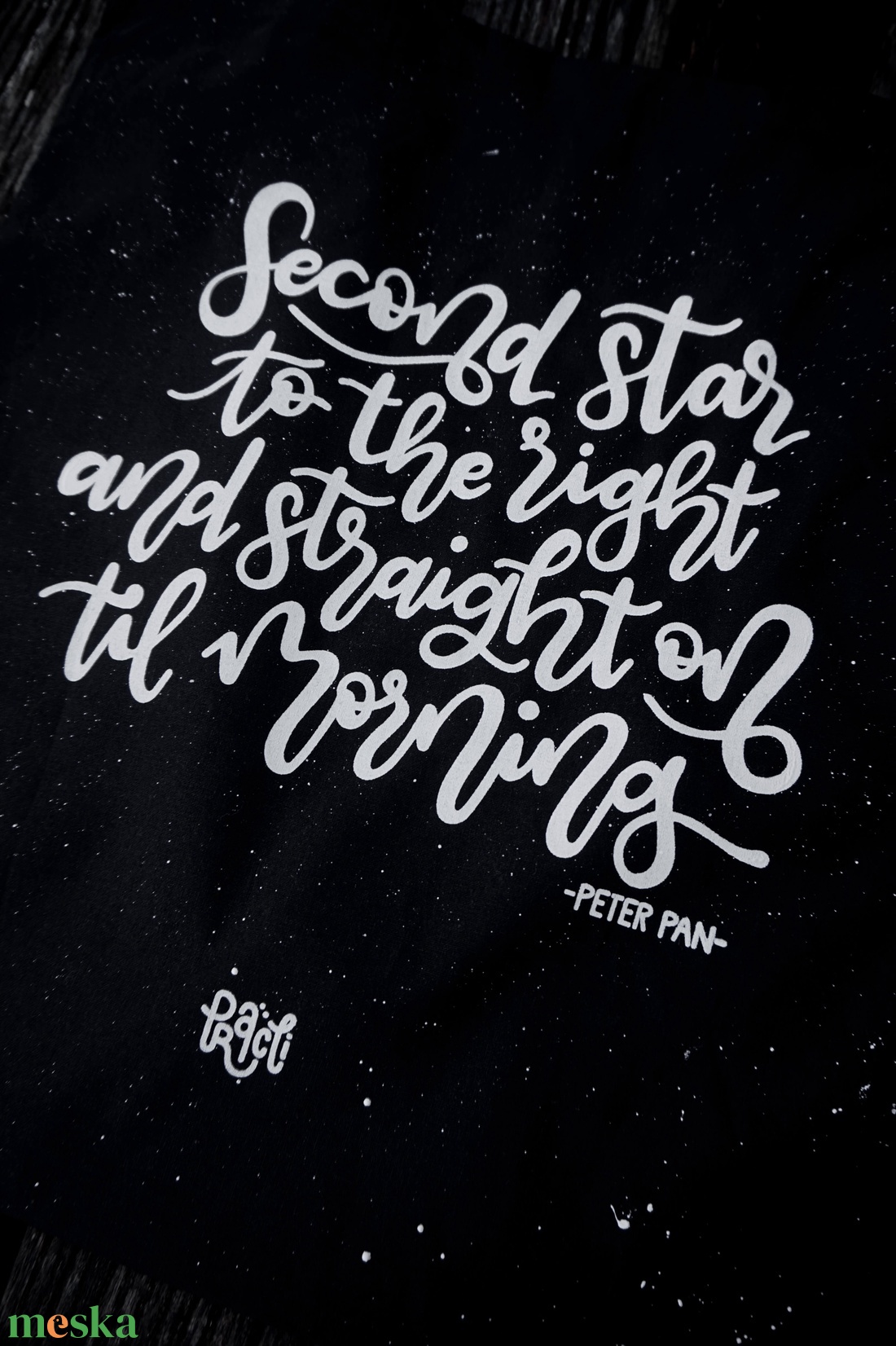 Pán Péter vászontáska - táska & tok - bevásárlás & shopper táska - shopper, textiltáska, szatyor - Meska.hu