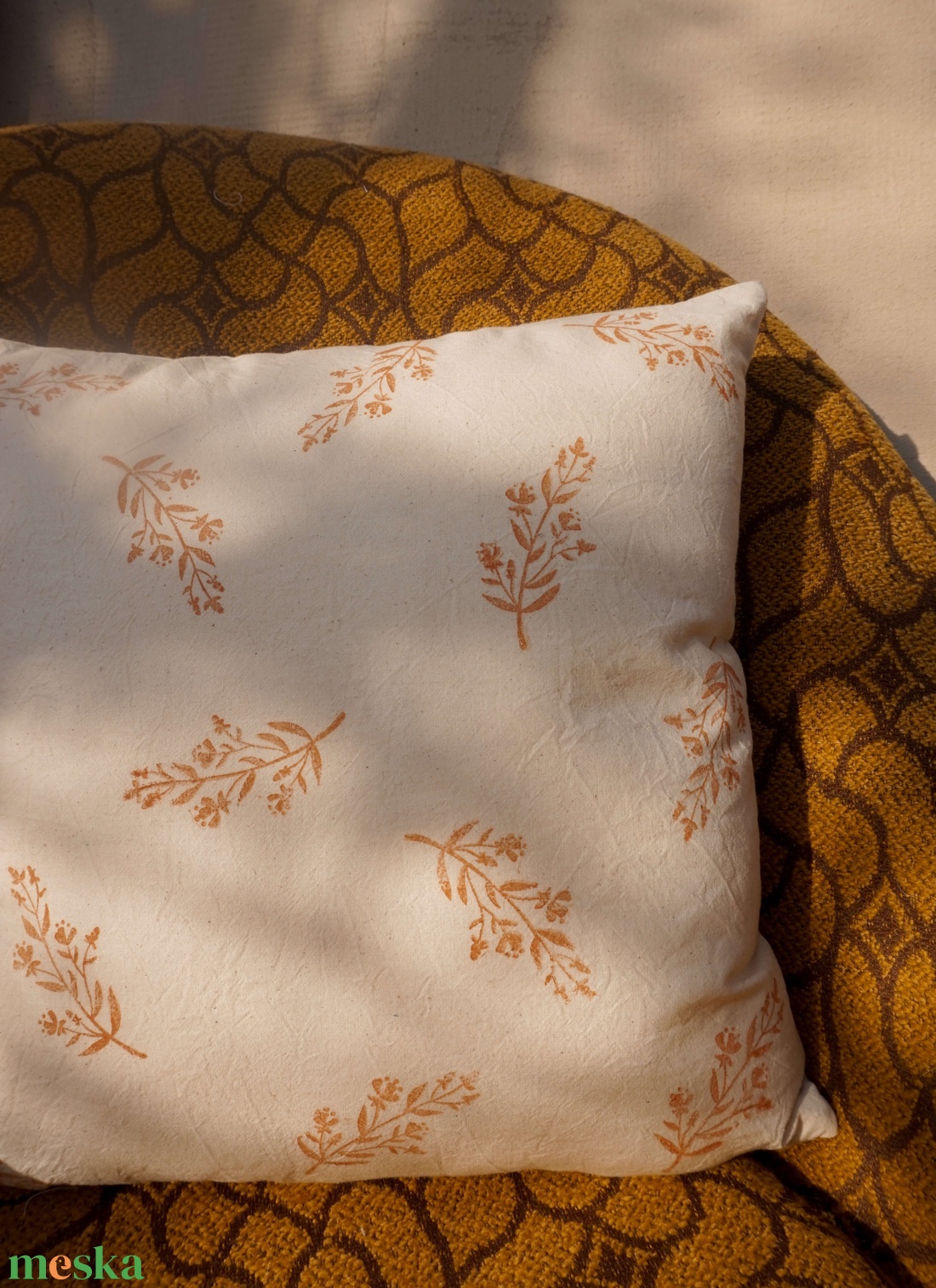 Tavaszi virágos párnahuzat - otthon & életmód - lakástextil - párna & párnahuzat - Meska.hu