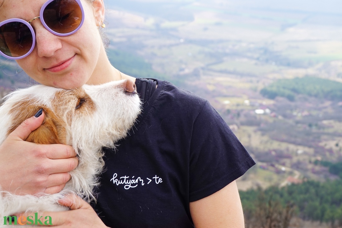 kutyám>te póló - ruha & divat - női ruha - póló, felső - Meska.hu