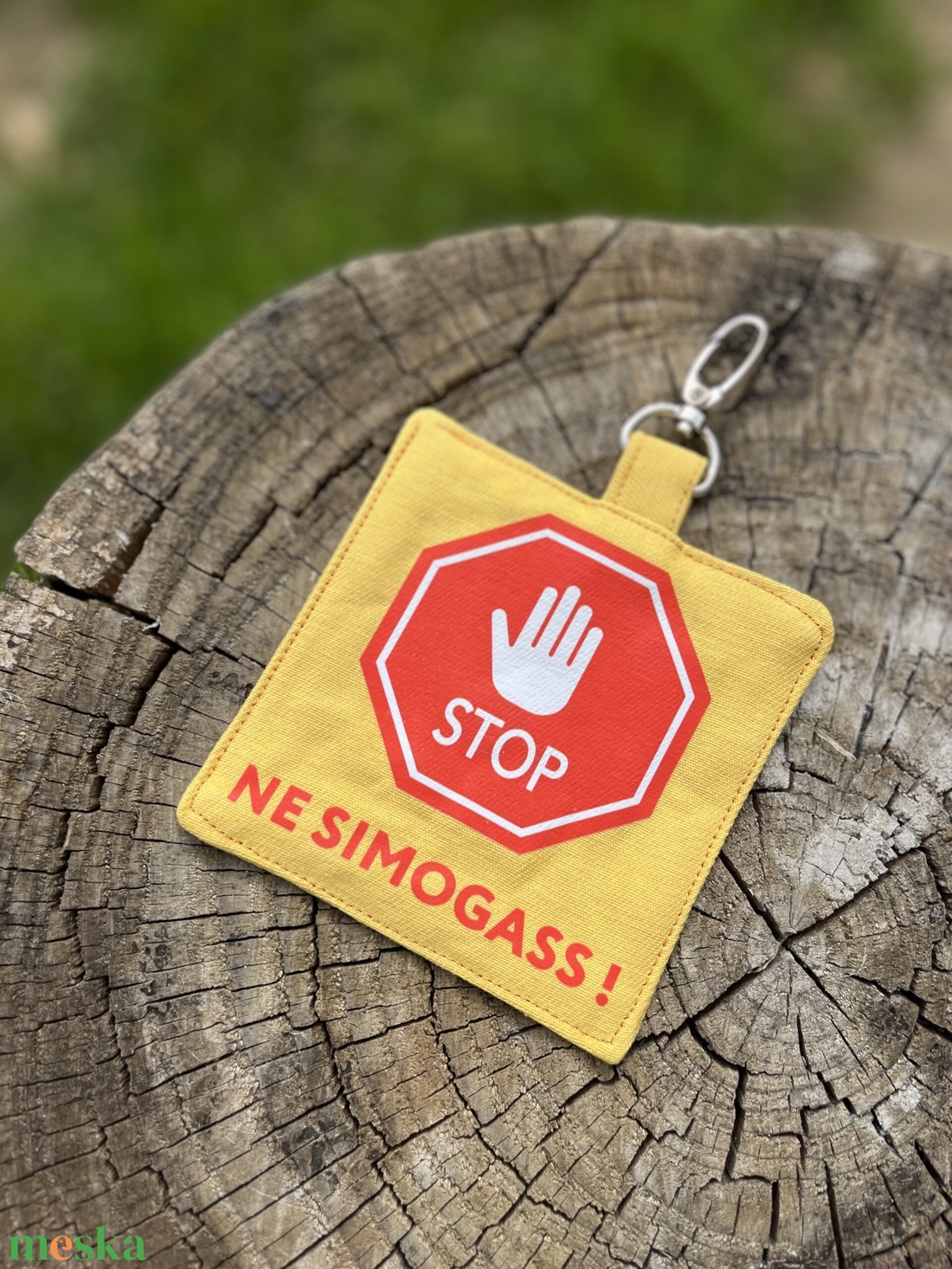 Stop! felcsatolhatós felirat - otthon & életmód - kisállatoknak - kutyáknak - kutya póráz - Meska.hu