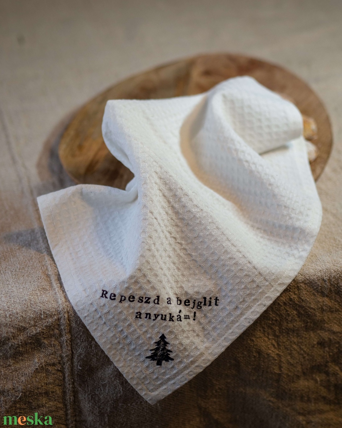 bejglis karácsonyi konyharuha - otthon & életmód - konyhafelszerelés, tálalás - konyhai textil - konyharuha & törlőkendő - Meska.hu