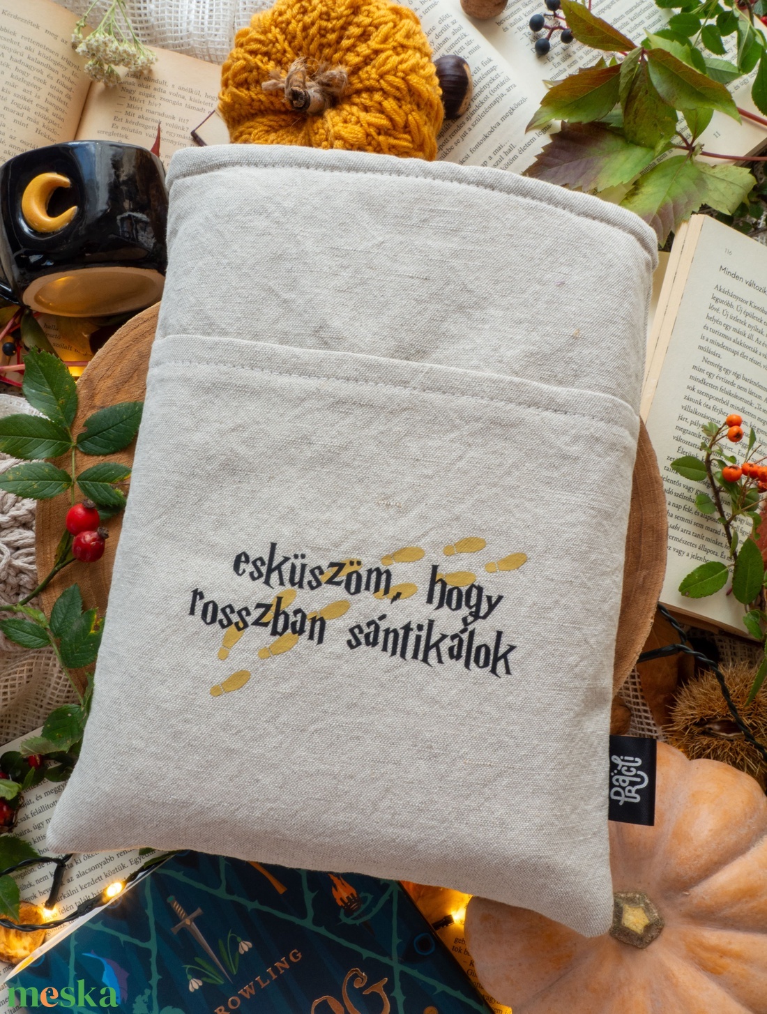 Harry Potter könyvtasi - könyv & zene - könyvtok - Meska.hu