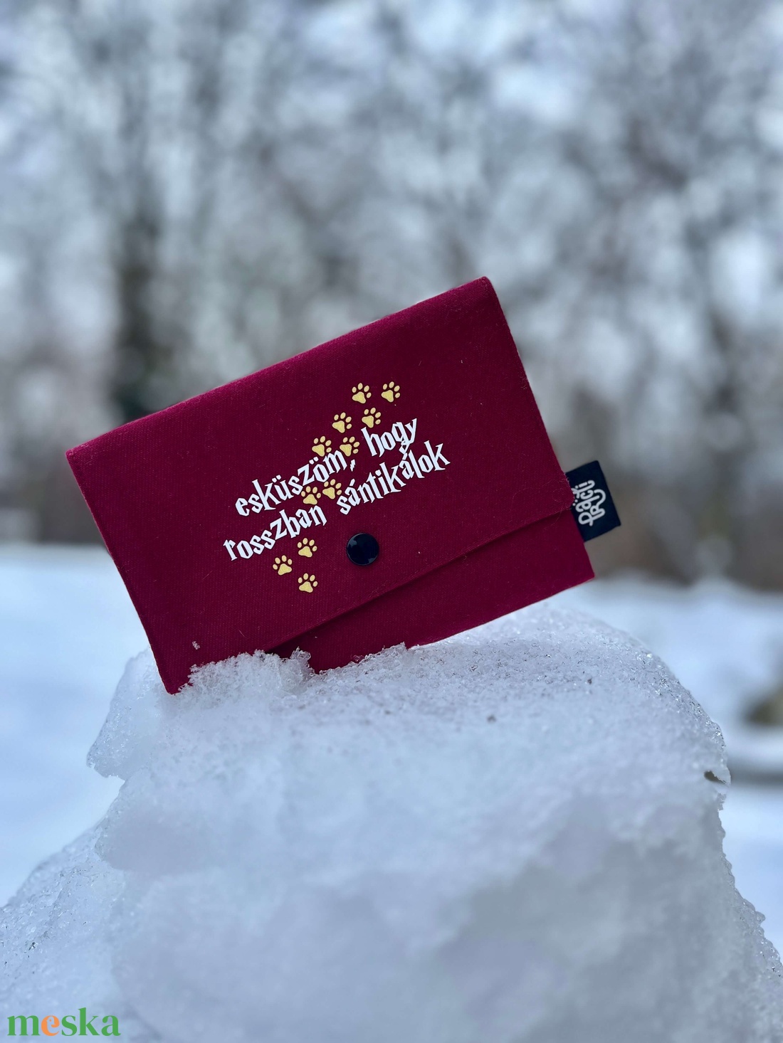 kisállat egészségügyi/ oltási könyv/ útlevél tok - otthon & életmód - ház & kert - kutyatábla - Meska.hu