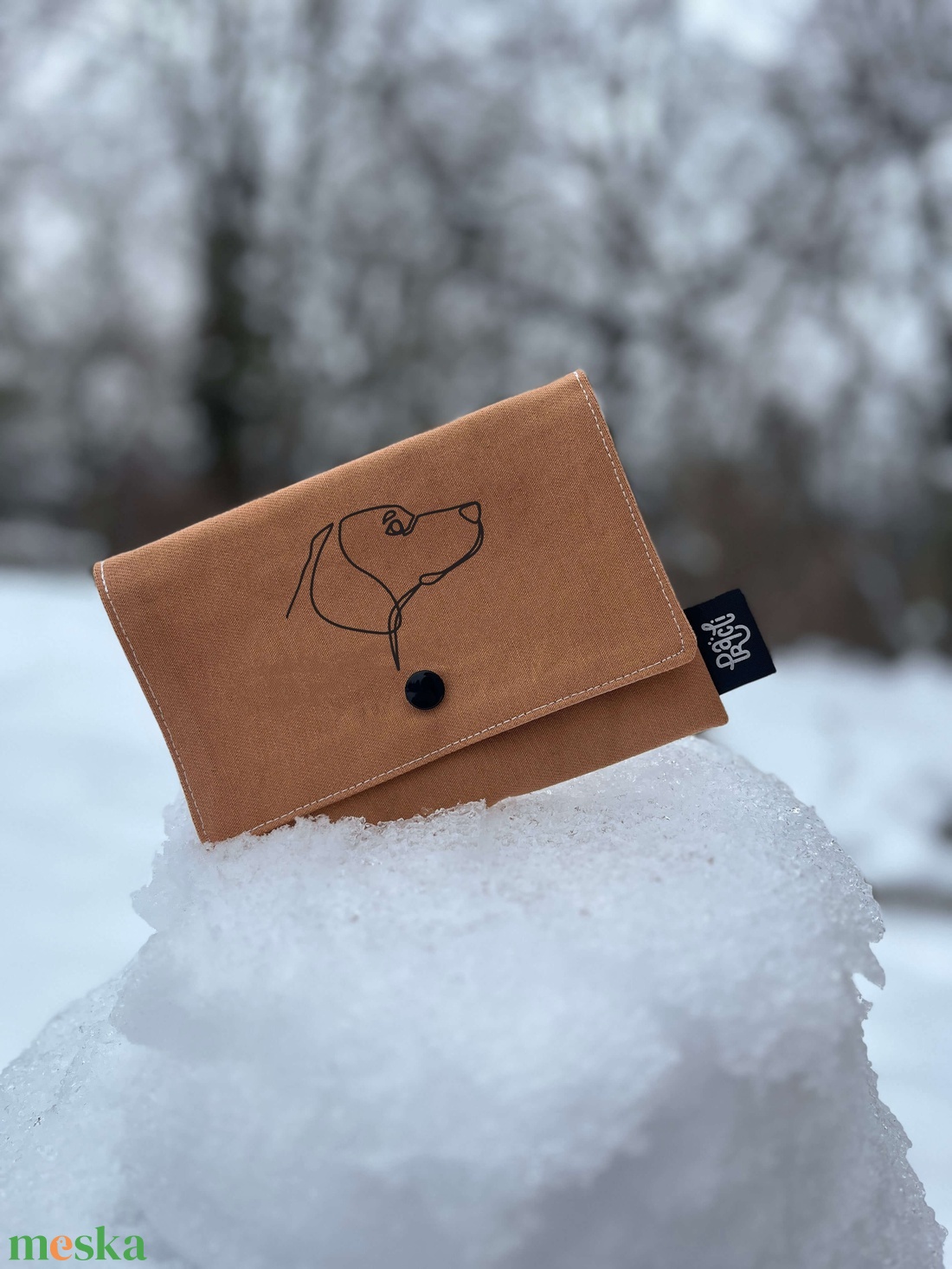 kutyás kisállat egészségügyi/ oltási könyv/ útlevél tok - otthon & életmód - ház & kert - kutyatábla - Meska.hu