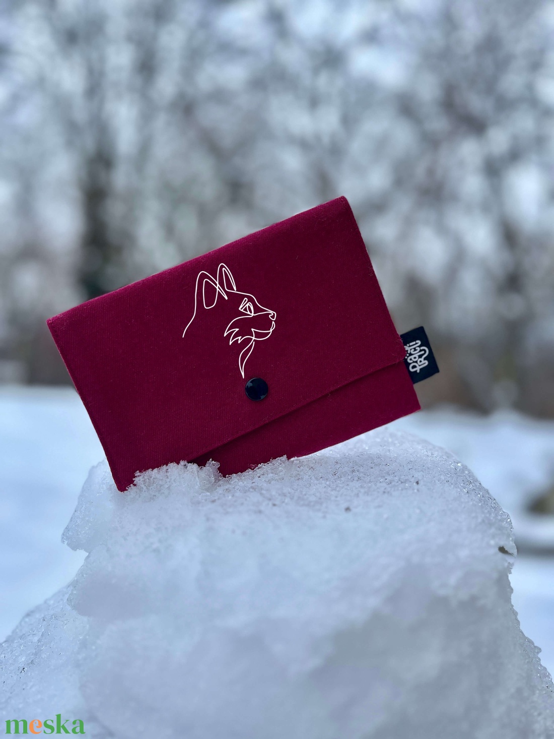 cicás kisállat egészségügyi/ oltási könyv / útlevél tok - otthon & életmód - ház & kert - kutyatábla - Meska.hu