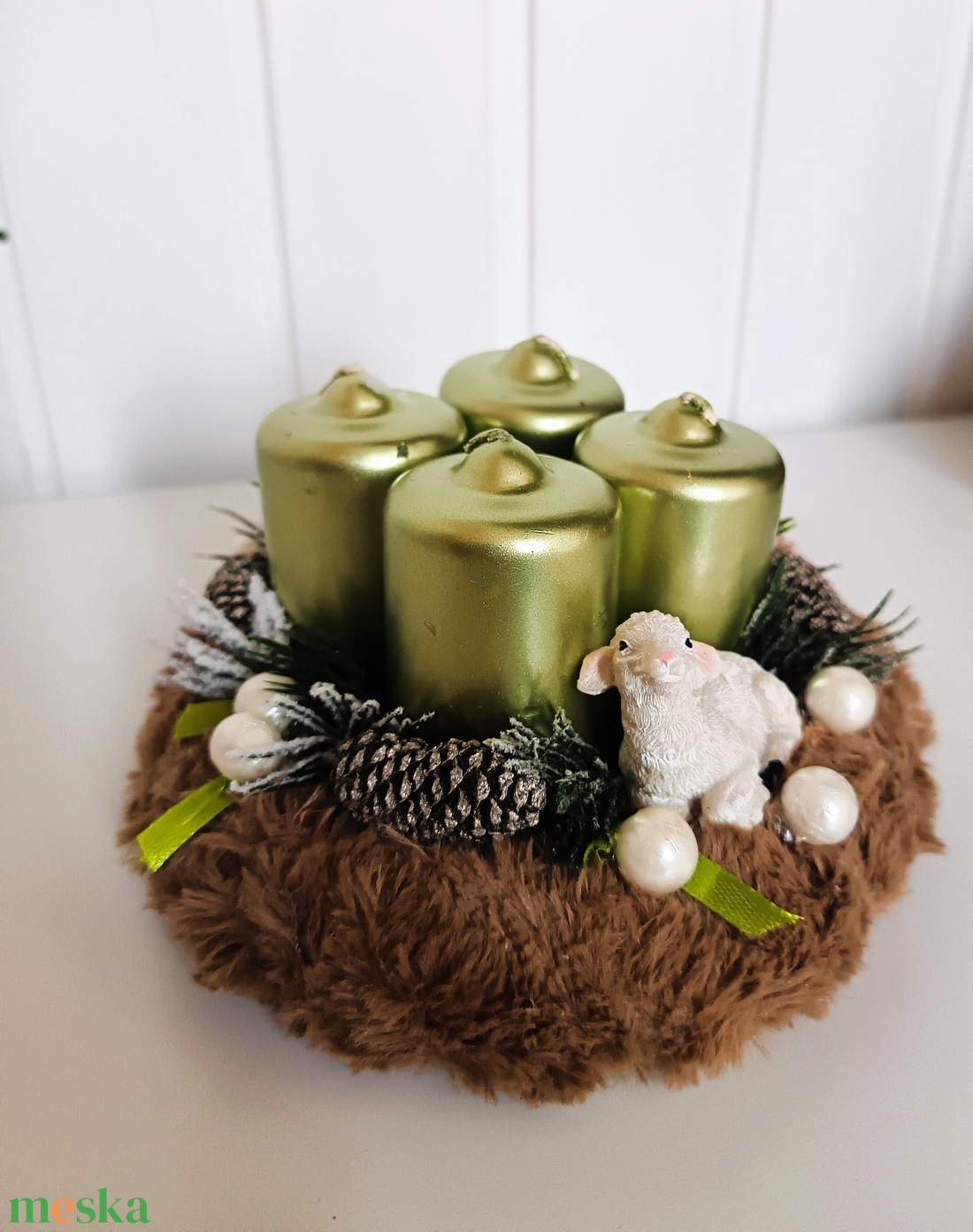 báránykás adventi koszorú - karácsony - adventi díszek - adventi koszorú - Meska.hu báránykás adventi koszorú - karácsony - adventi díszek - adventi koszorú - Meska.hu