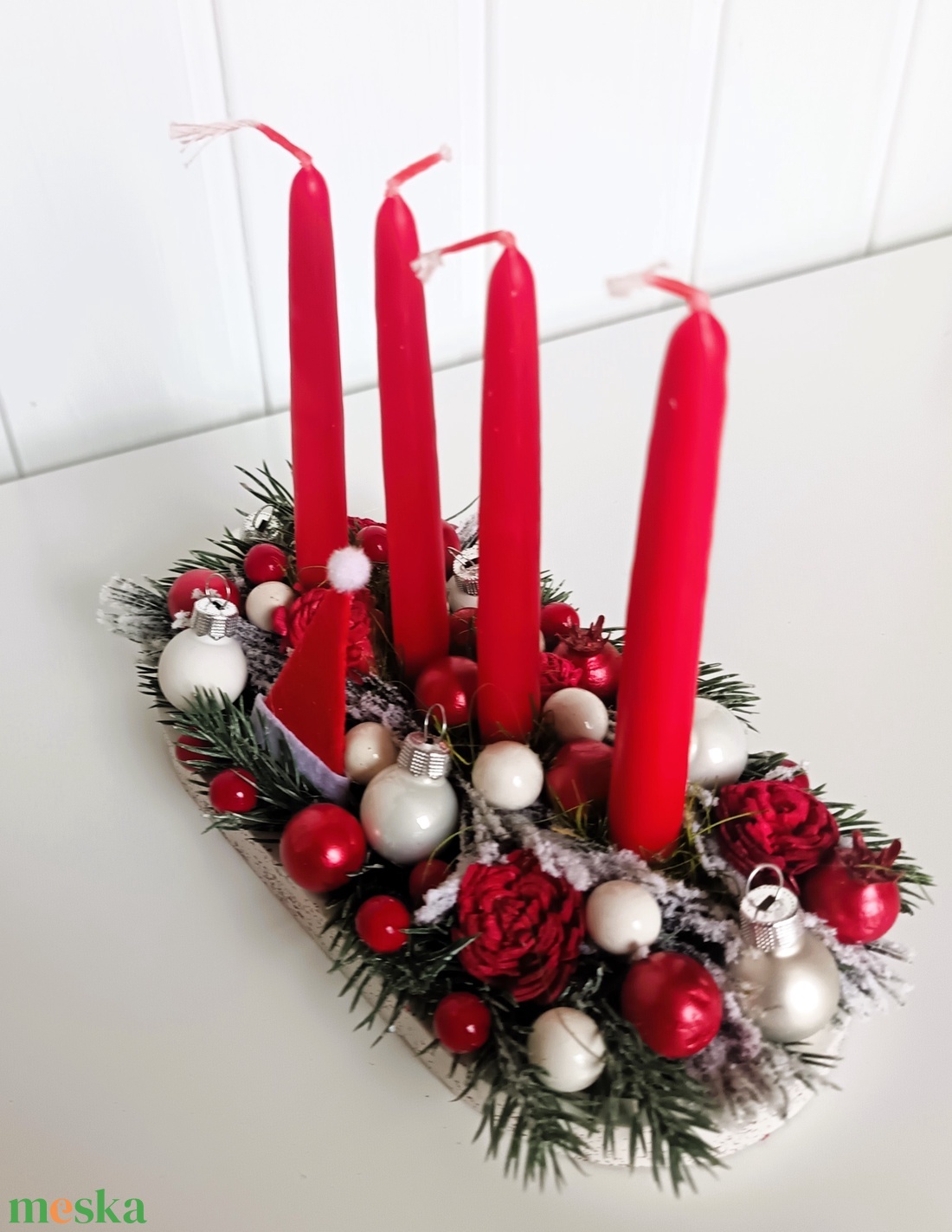 Kicsi adventi tál piros - karácsony - adventi díszek - adventi koszorú - Meska.hu Kicsi adventi tál piros - karácsony - adventi díszek - adventi koszorú - Meska.hu