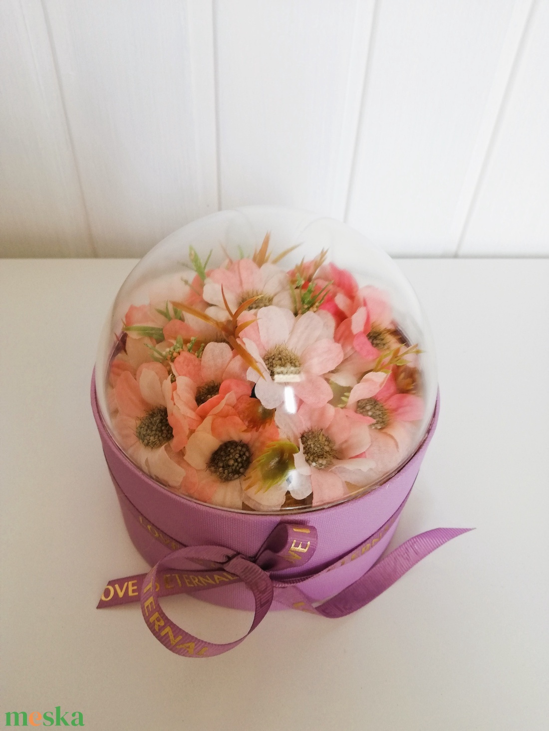 Búrás virágdoboz - otthon & életmód - dekoráció - virágdísz és tartó - virágbox, virágdoboz - Meska.hu