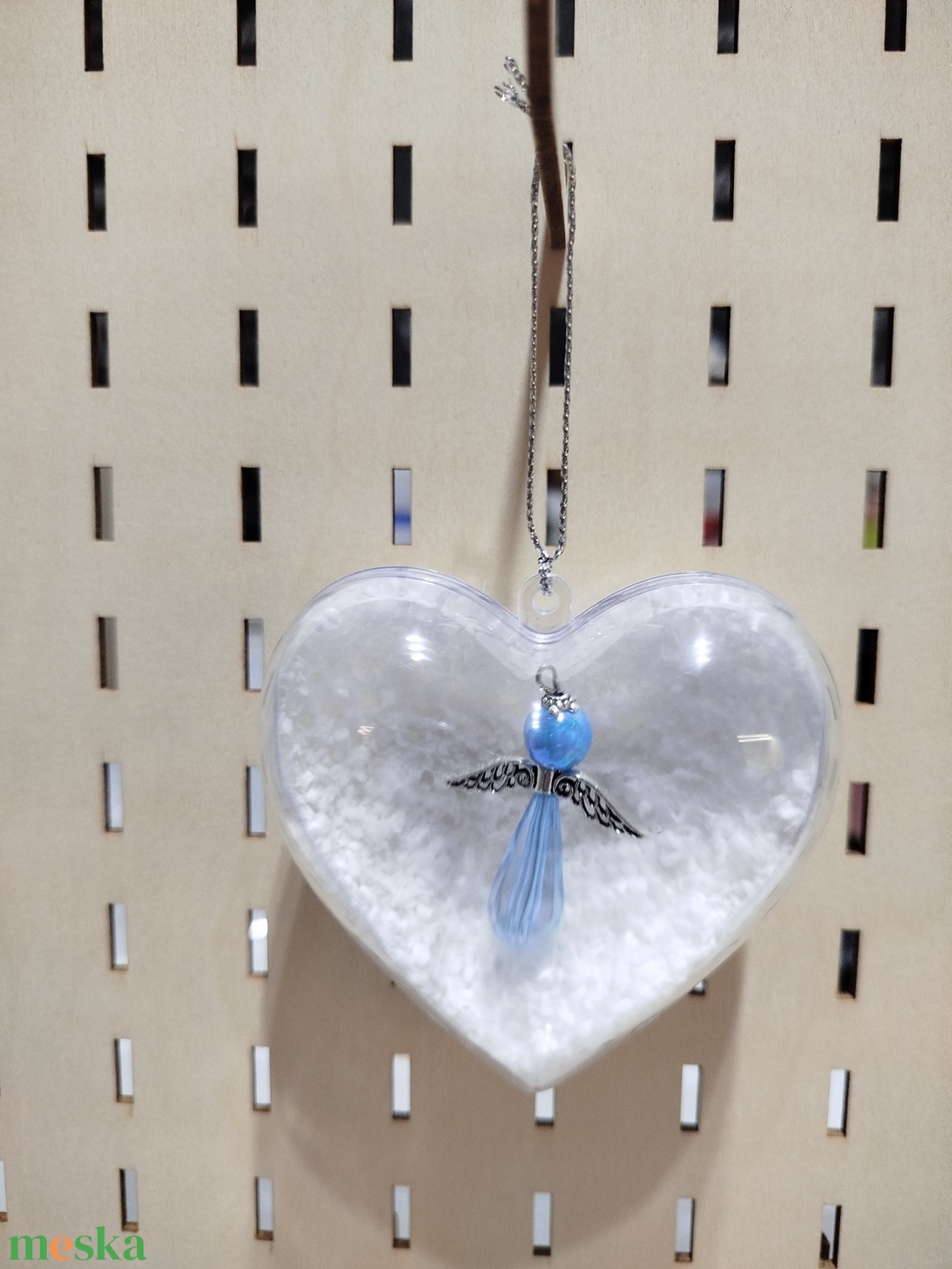 Szívbe zárt angyalok (3) - karácsony - karácsonyi lakásdekoráció - karácsonyfadíszek - Meska.hu