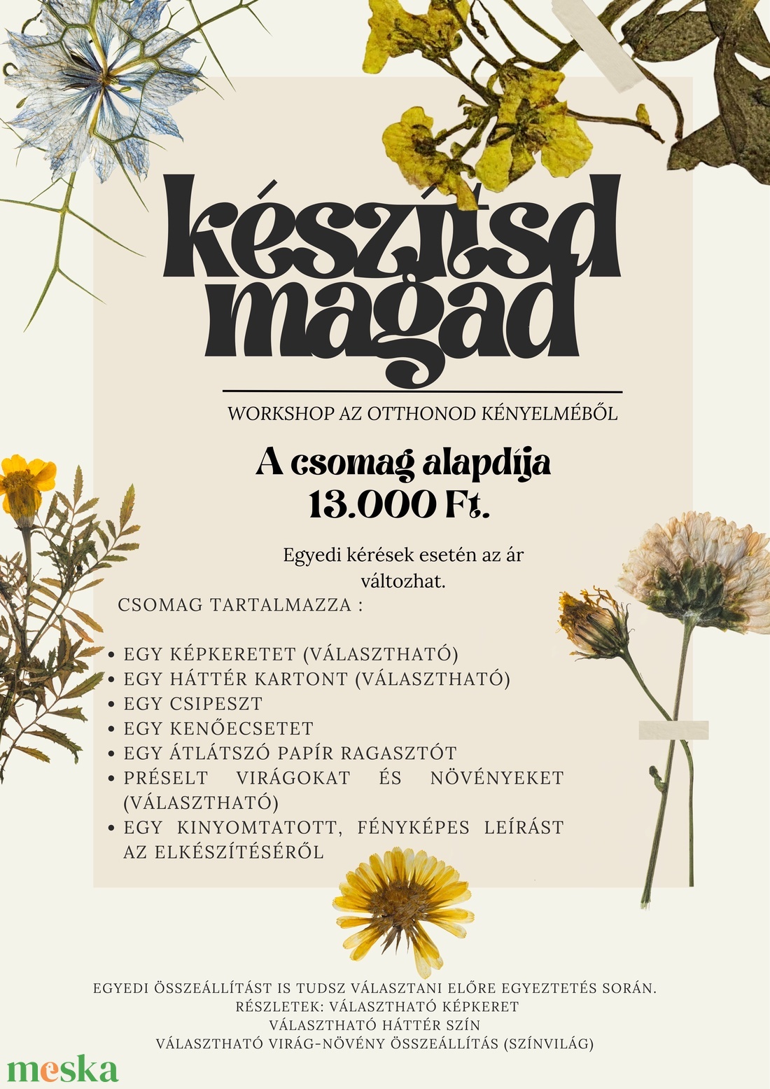 Kszítsd el magad csomag - kellékek & szerszámok - dekorációs kellékek - egyéb kellékek - Meska.hu Kszítsd el magad csomag - kellékek & szerszámok - dekorációs kellékek - egyéb kellékek - Meska.hu