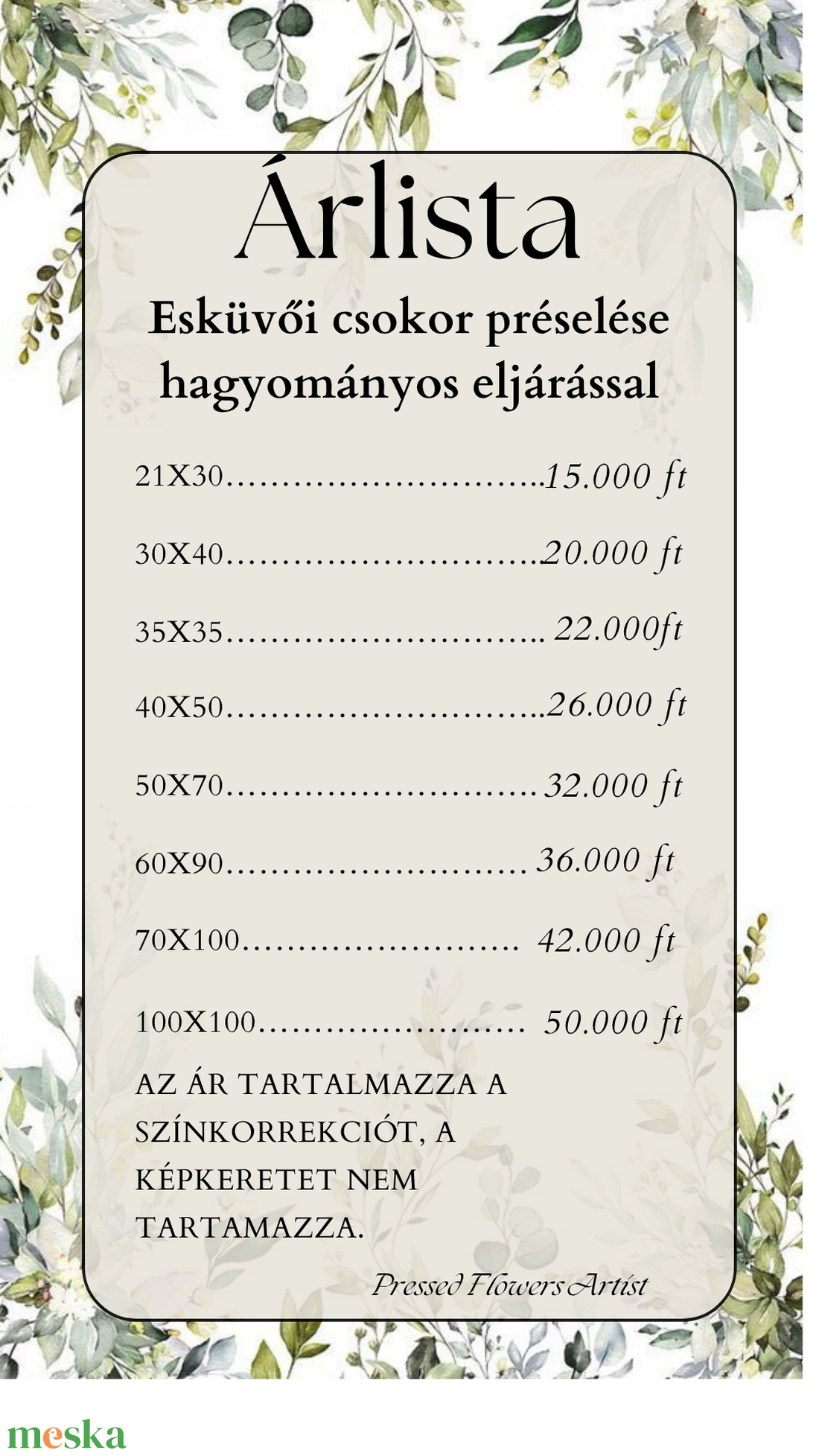 Esküvői csokor préselése - otthon & életmód - dekoráció - virágdísz és tartó - virágbox, virágdoboz - Meska.hu