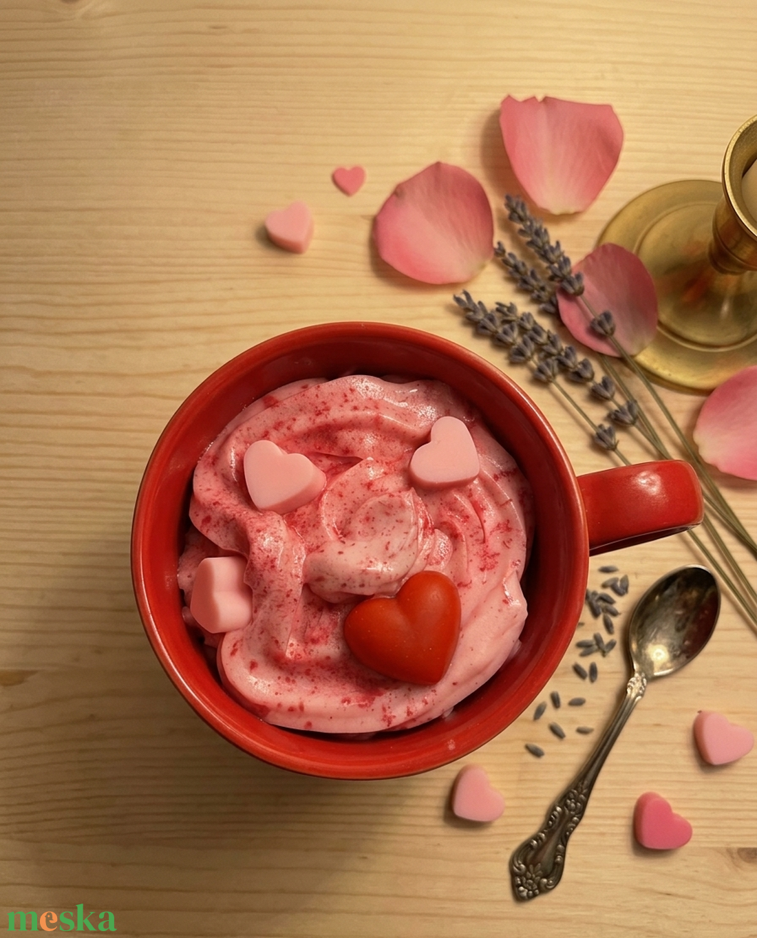Vintage Valentine - otthon & életmód - gyertya, illat, aroma - gyertya - Meska.hu