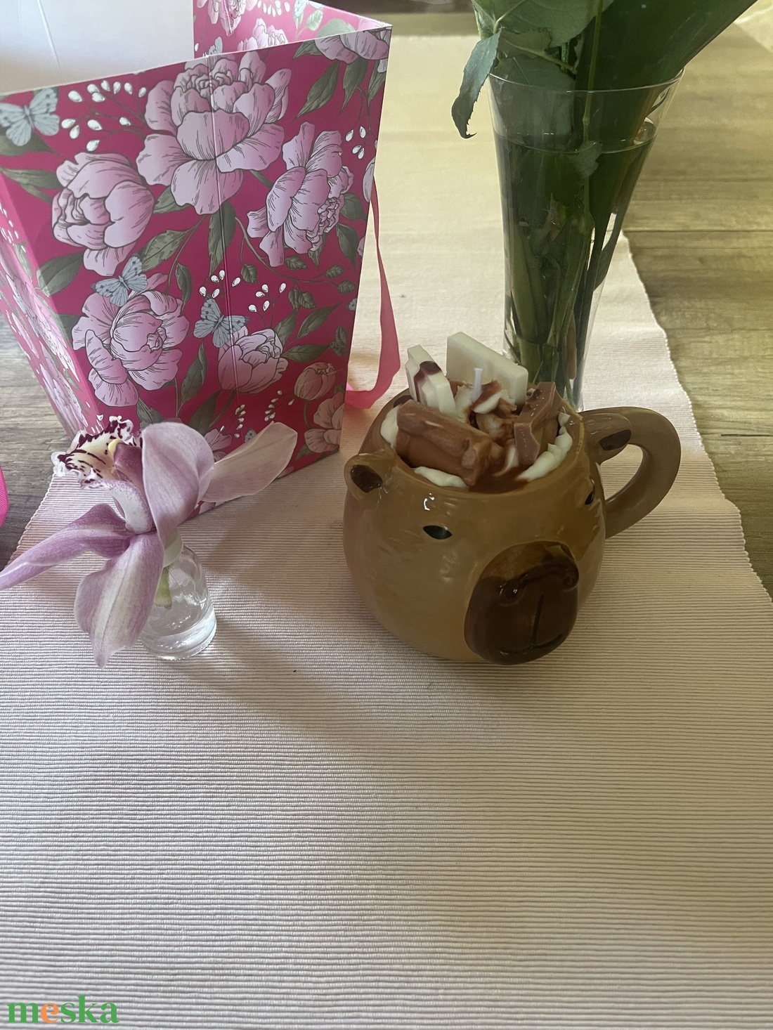 Capy-Choco Dream - otthon & életmód - gyertya, illat, aroma - gyertya - Meska.hu