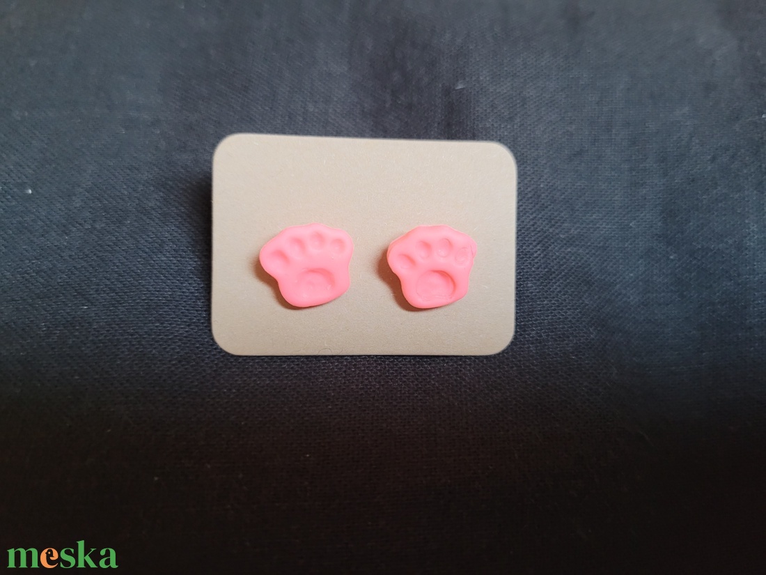 Tappancs fülbevaló - ékszer - fülbevaló - pötty fülbevaló - Meska.hu