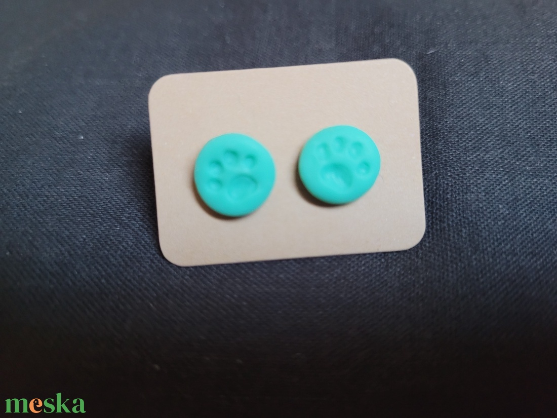 Tappancs fülbevaló 2 - ékszer - fülbevaló - pötty fülbevaló - Meska.hu