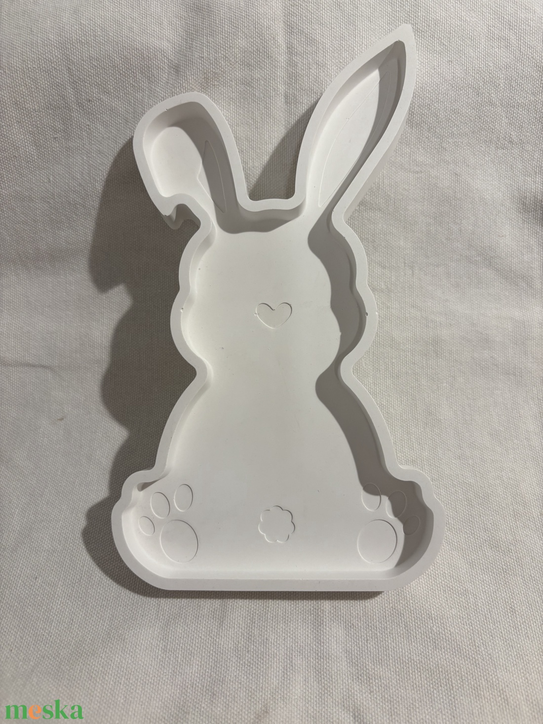 Nyúl alakú tálka - ünnepi díszek, dekorációk - húsvéti díszek és dekorációk - húsvéti asztaldíszek - Meska.hu