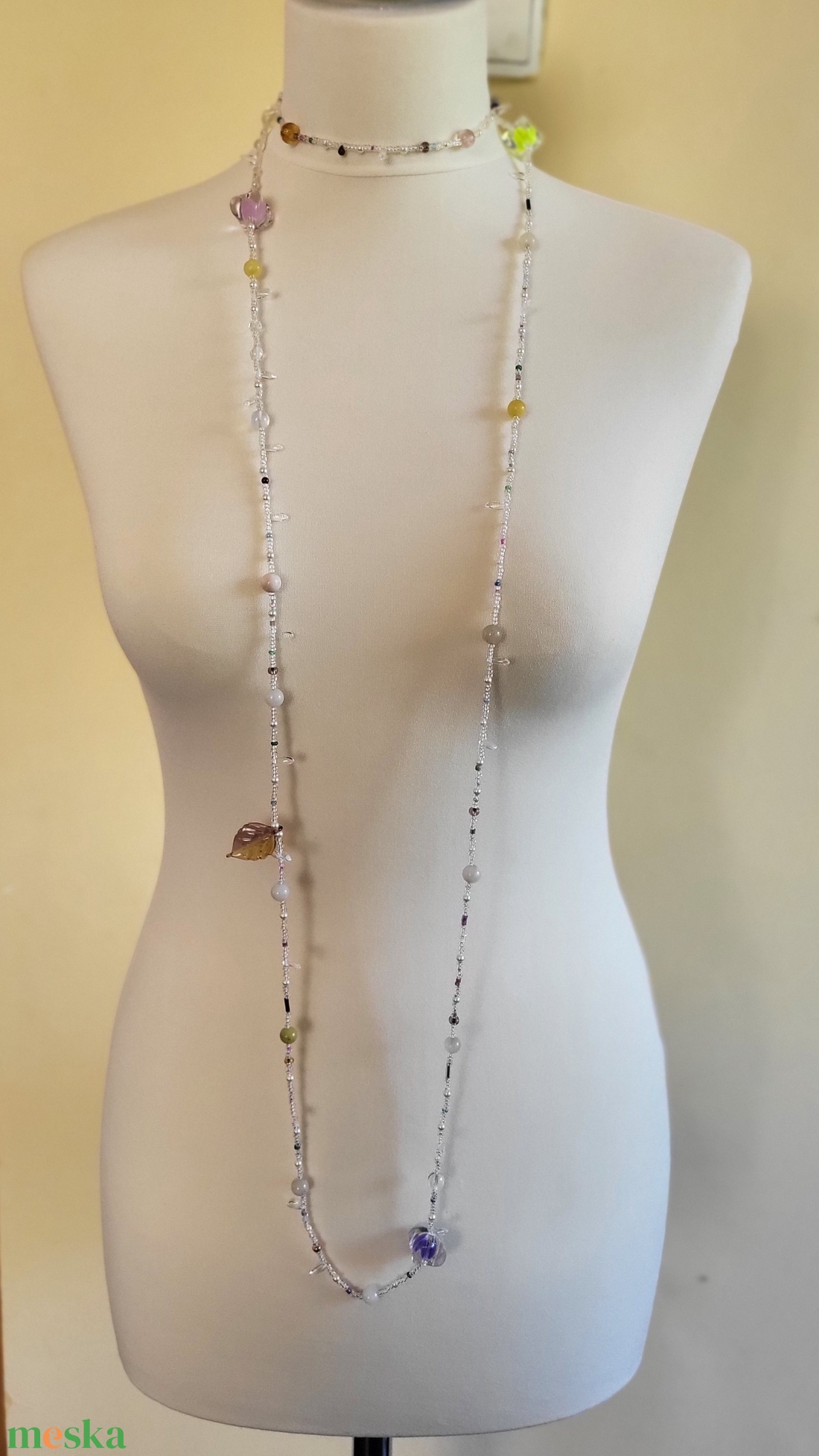Gyöngy kavalkád 2 - ékszer - nyaklánc - hosszú nyaklánc - Meska.hu