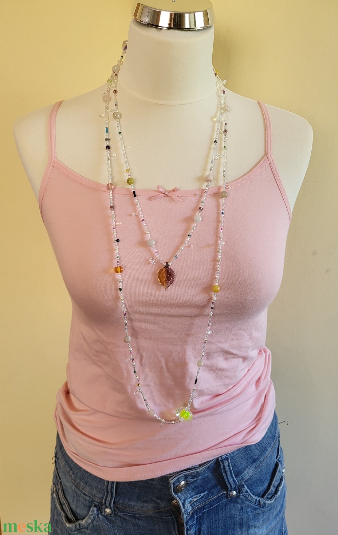 Gyöngy kavalkád 2 - ékszer - nyaklánc - hosszú nyaklánc - Meska.hu