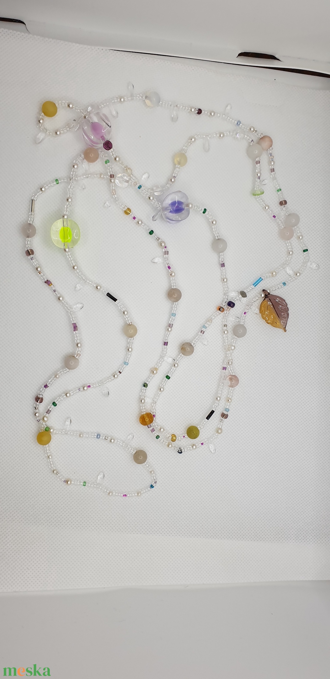 Gyöngy kavalkád 2 - ékszer - nyaklánc - hosszú nyaklánc - Meska.hu