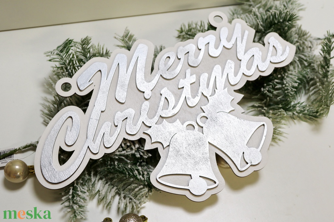 Merry Christmas felirat - karácsony - adventi díszek - adventi ajtódísz - Meska.hu Merry Christmas felirat - karácsony - adventi díszek - adventi ajtódísz - Meska.hu