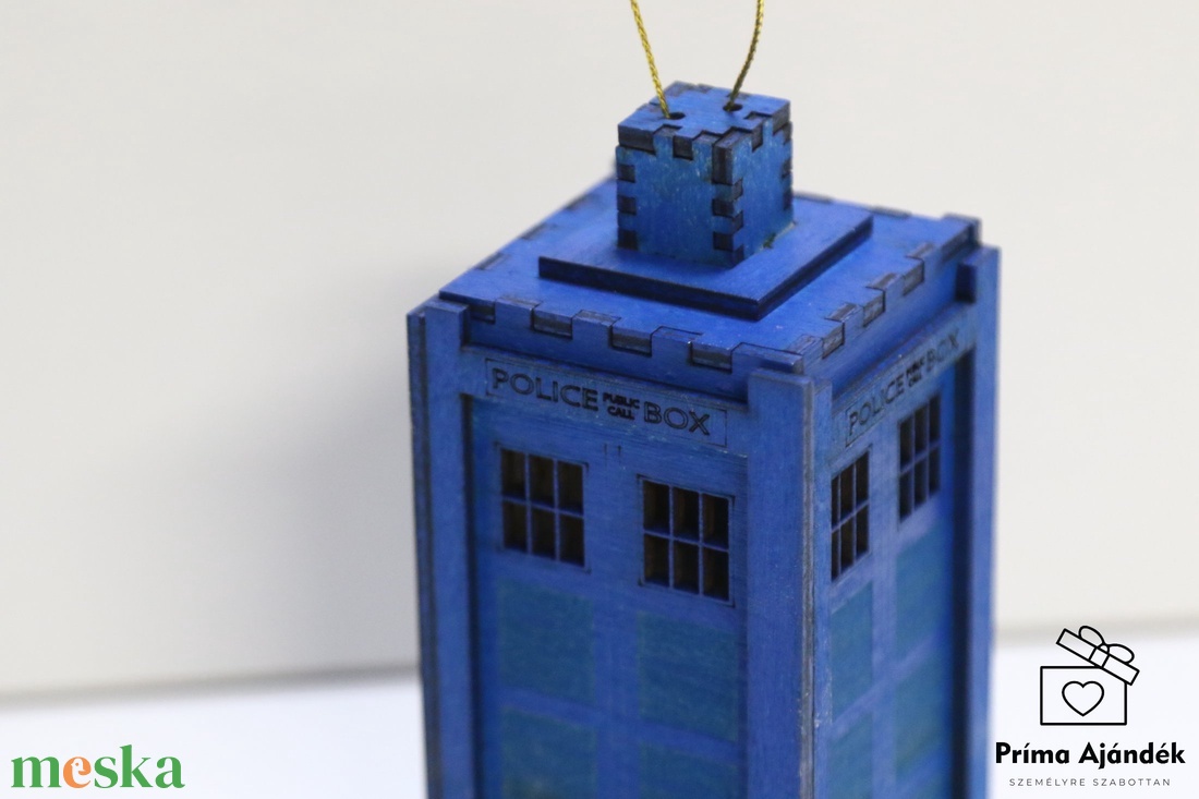 Tardis karácsonyfadísz - otthon & életmód - dekoráció - fali és függő dekoráció - függődísz - Meska.hu Tardis karácsonyfadísz - otthon & életmód - dekoráció - fali és függő dekoráció - függődísz - Meska.hu