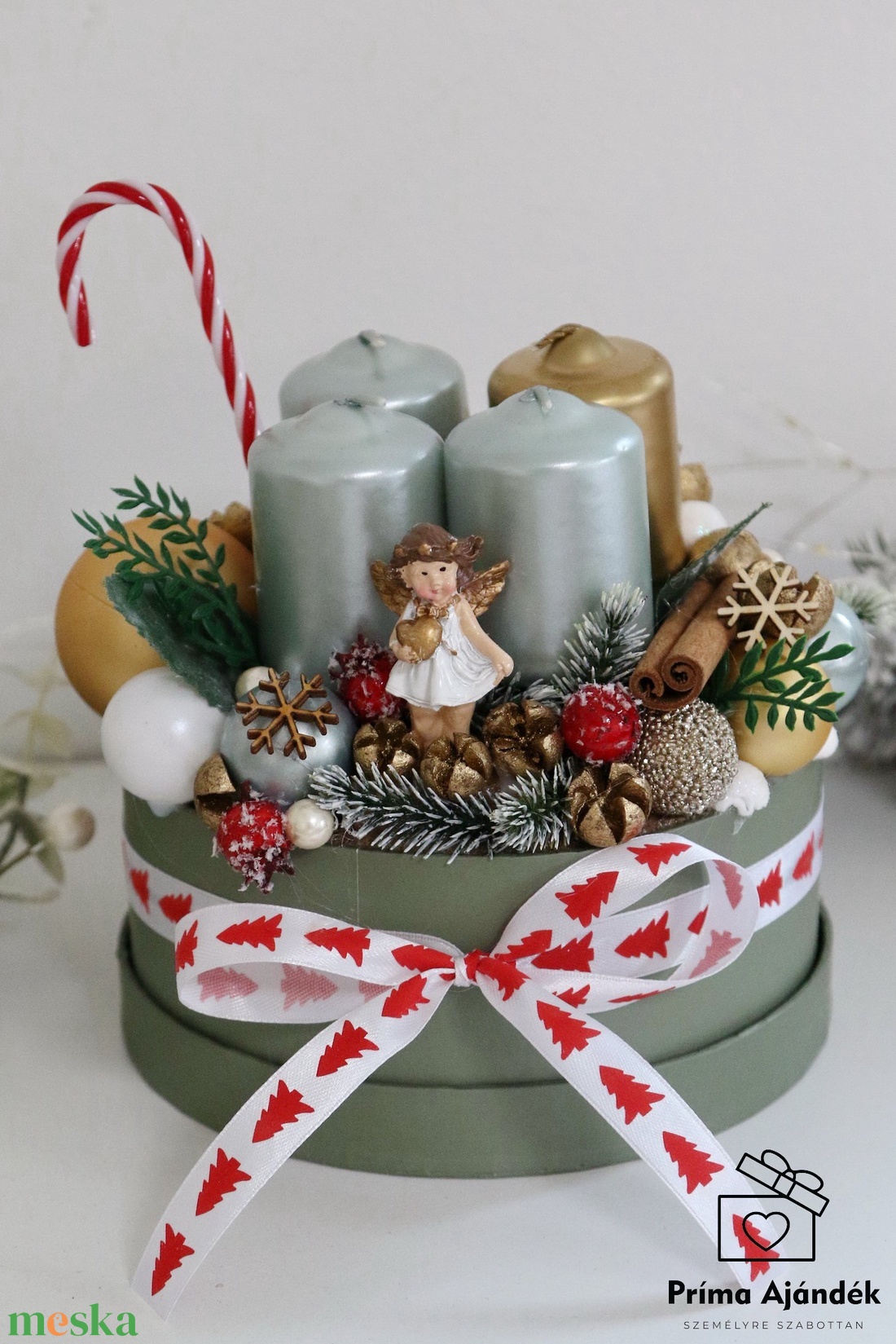 Angyalkás karácsonyi box - karácsony - adventi díszek - adventi asztaldísz - Meska.hu Angyalkás karácsonyi box - karácsony - adventi díszek - adventi asztaldísz - Meska.hu