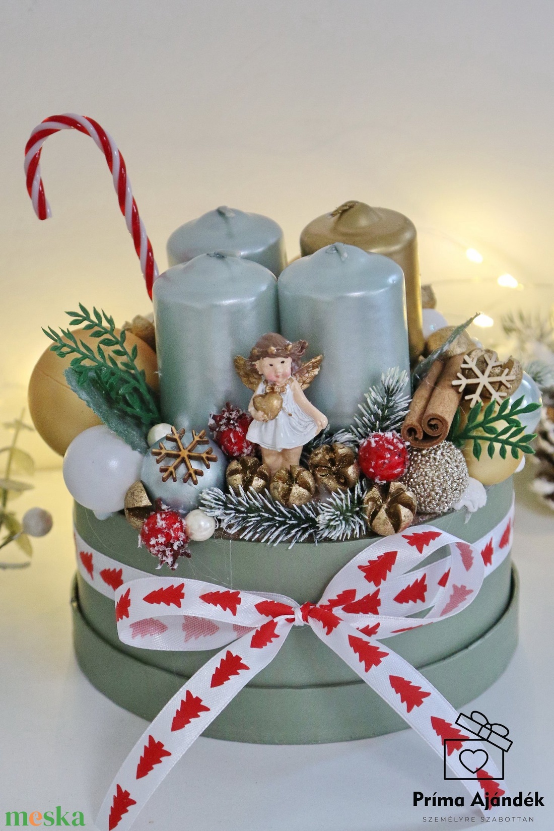 Angyalkás karácsonyi box - karácsony - adventi díszek - adventi asztaldísz - Meska.hu Angyalkás karácsonyi box - karácsony - adventi díszek - adventi asztaldísz - Meska.hu