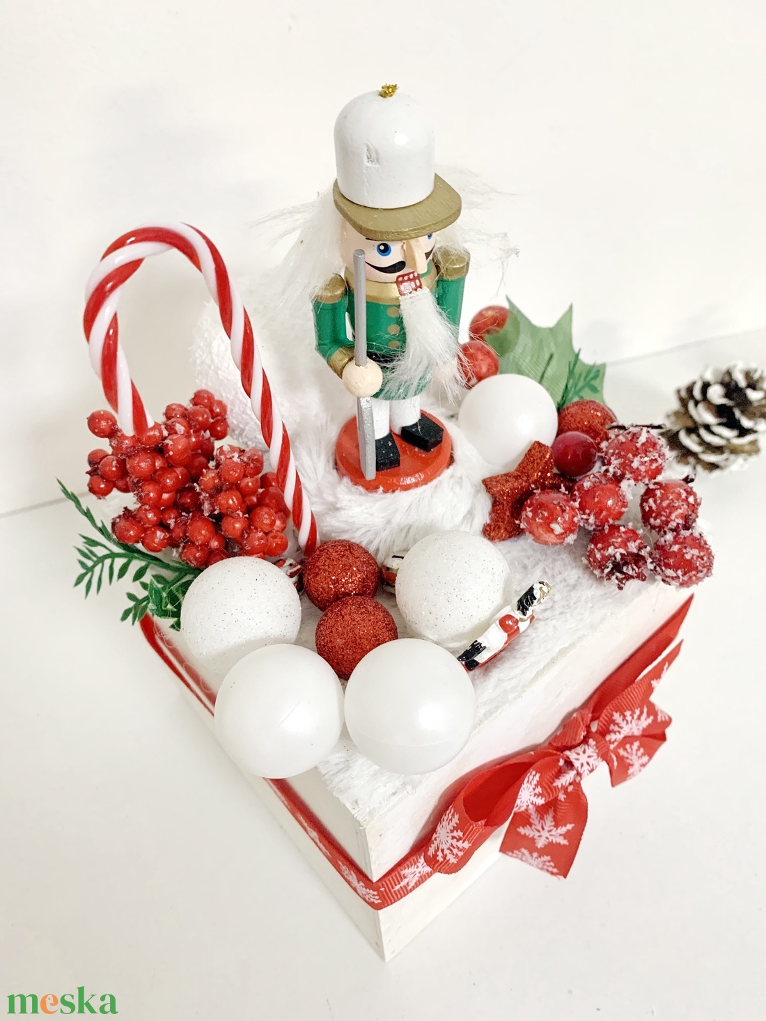 Diótörő karácsonyi box - karácsony - adventi díszek - adventi asztaldísz - Meska.hu