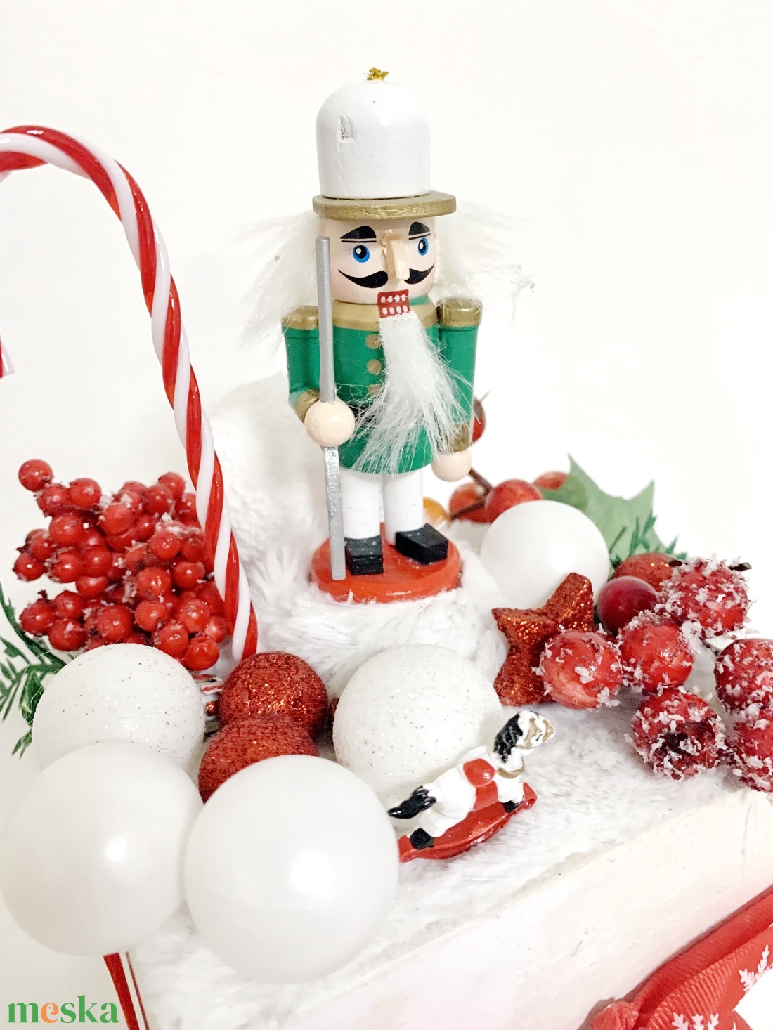 Diótörő karácsonyi box - karácsony - adventi díszek - adventi asztaldísz - Meska.hu