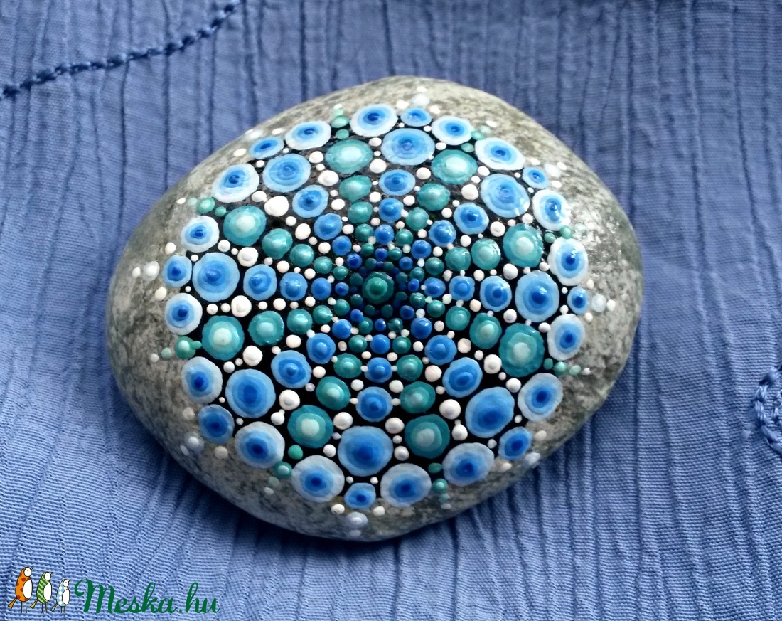 Mandala kő -  - Meska.hu