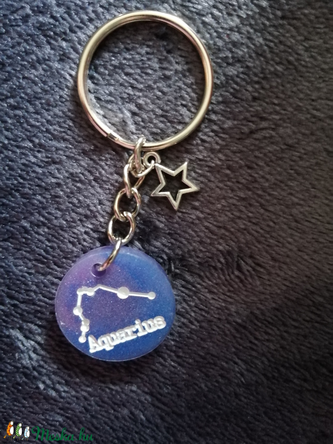 Zodiac kulcstartó - Aquarius - diy (csináld magad) - Meska.hu Zodiac kulcstartó - Aquarius - diy (csináld magad) - Meska.hu