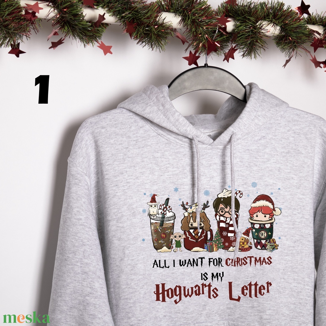 Harry Potter karácsony - ruha & divat - női ruha - pulóver - Meska.hu Harry Potter karácsony - ruha & divat - női ruha - pulóver - Meska.hu