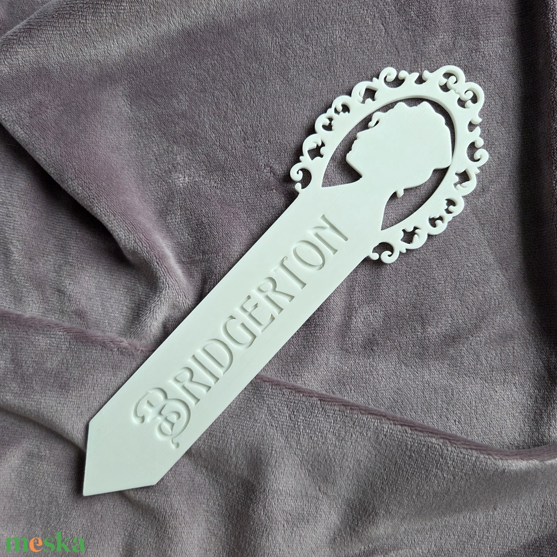 Bridgerton könyvjelző  - könyv & zene - könyvjelző - Meska.hu