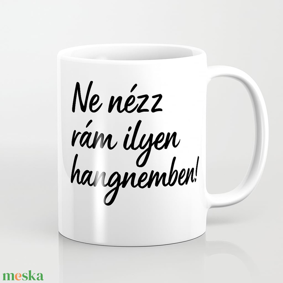 Ne nézz rám bögre - otthon & életmód - papír, írószer - egyedi szerkesztés - Meska.hu