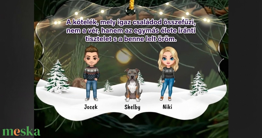 Karácsonyfadísz a saját gondolataidból! - karácsony - karácsonyi lakásdekoráció - karácsonyfadíszek - Meska.hu