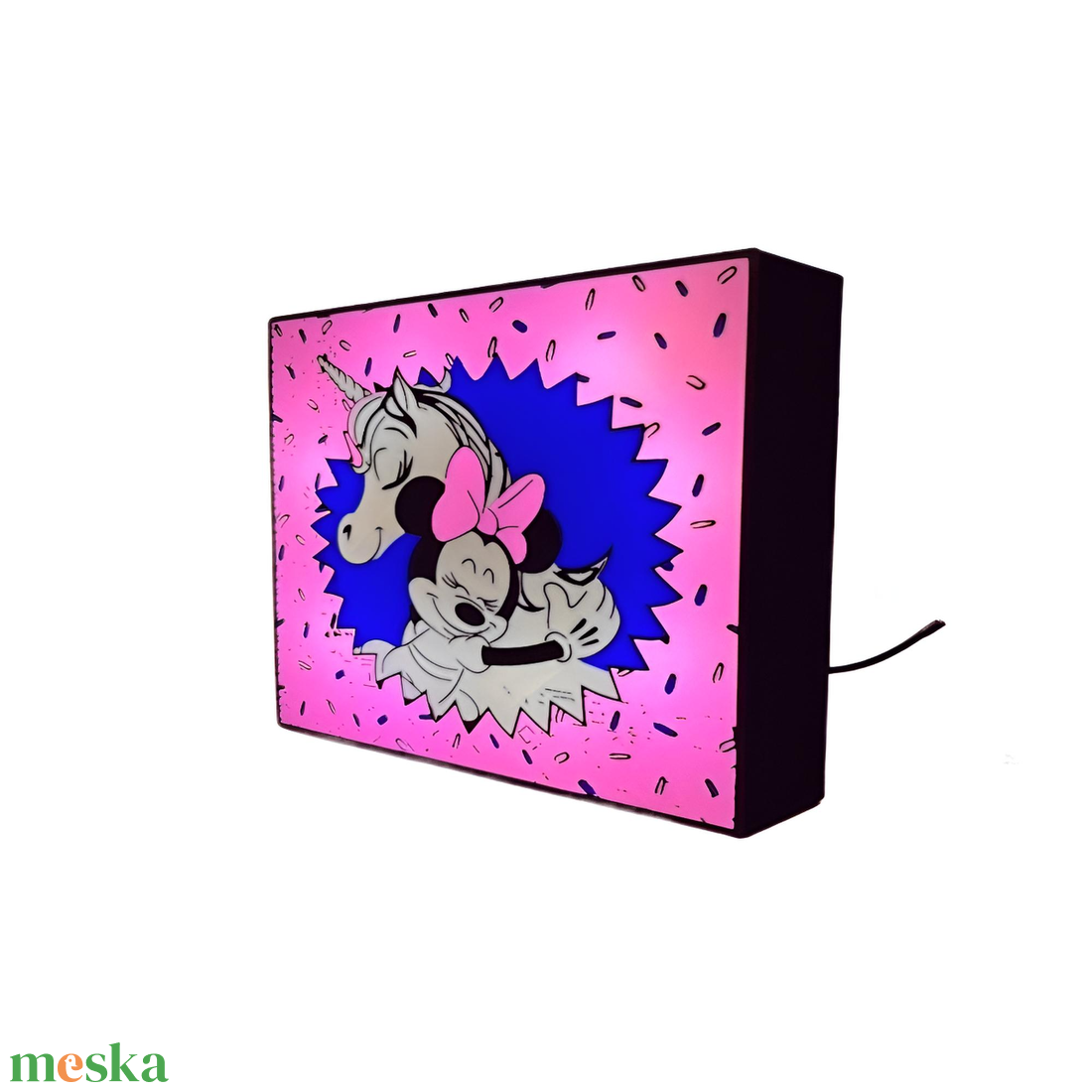 Minnie lámpabox - otthon & életmód - lámpa - hangulatlámpa - Meska.hu