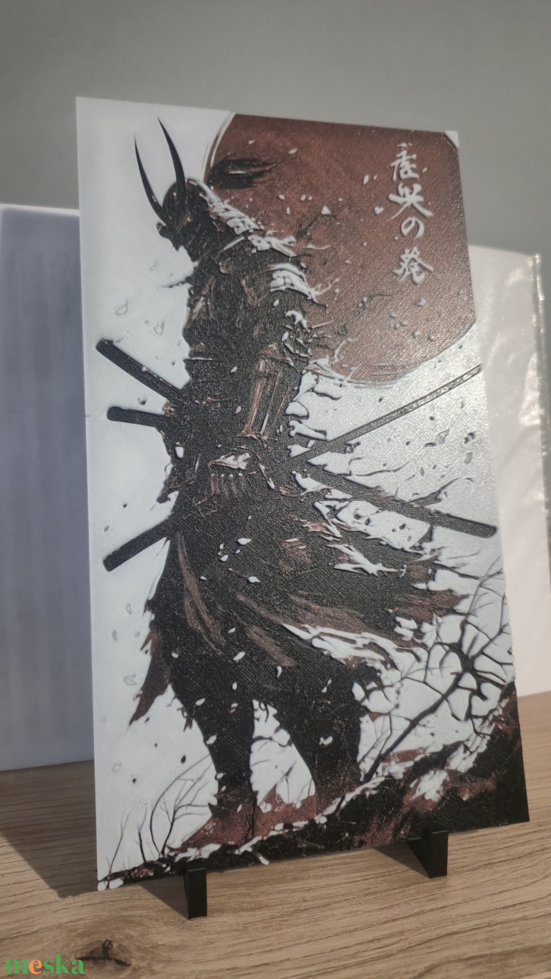 Samurai hueforge kép  - otthon & életmód - dekoráció - kép & falikép - 3d képek - Meska.hu