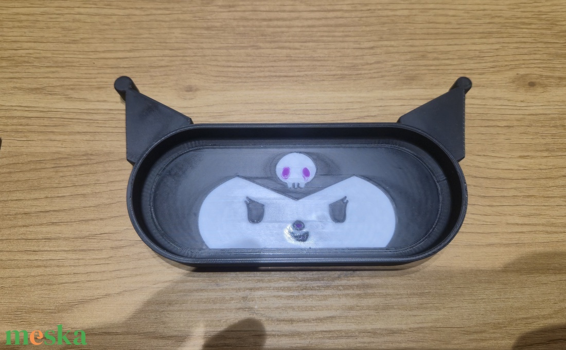 Kuromi szemüveg és ékszertartó  - ékszer - ékszertartó - ékszertartó tál - Meska.hu