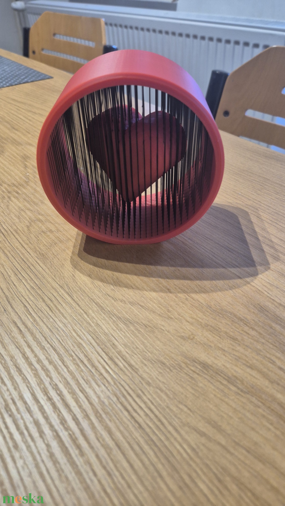 Lebegő szív 3D dekoráció - otthon & életmód - dekoráció - dísztárgy - Meska.hu