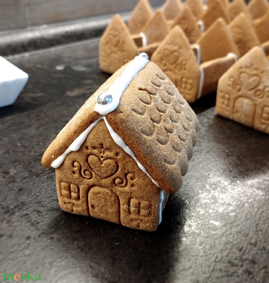 Mini mézeskalács házikó kiszúró - karácsony - karácsonyi sütés-főzés - Meska.hu Mini mézeskalács házikó kiszúró - karácsony - karácsonyi sütés-főzés - Meska.hu