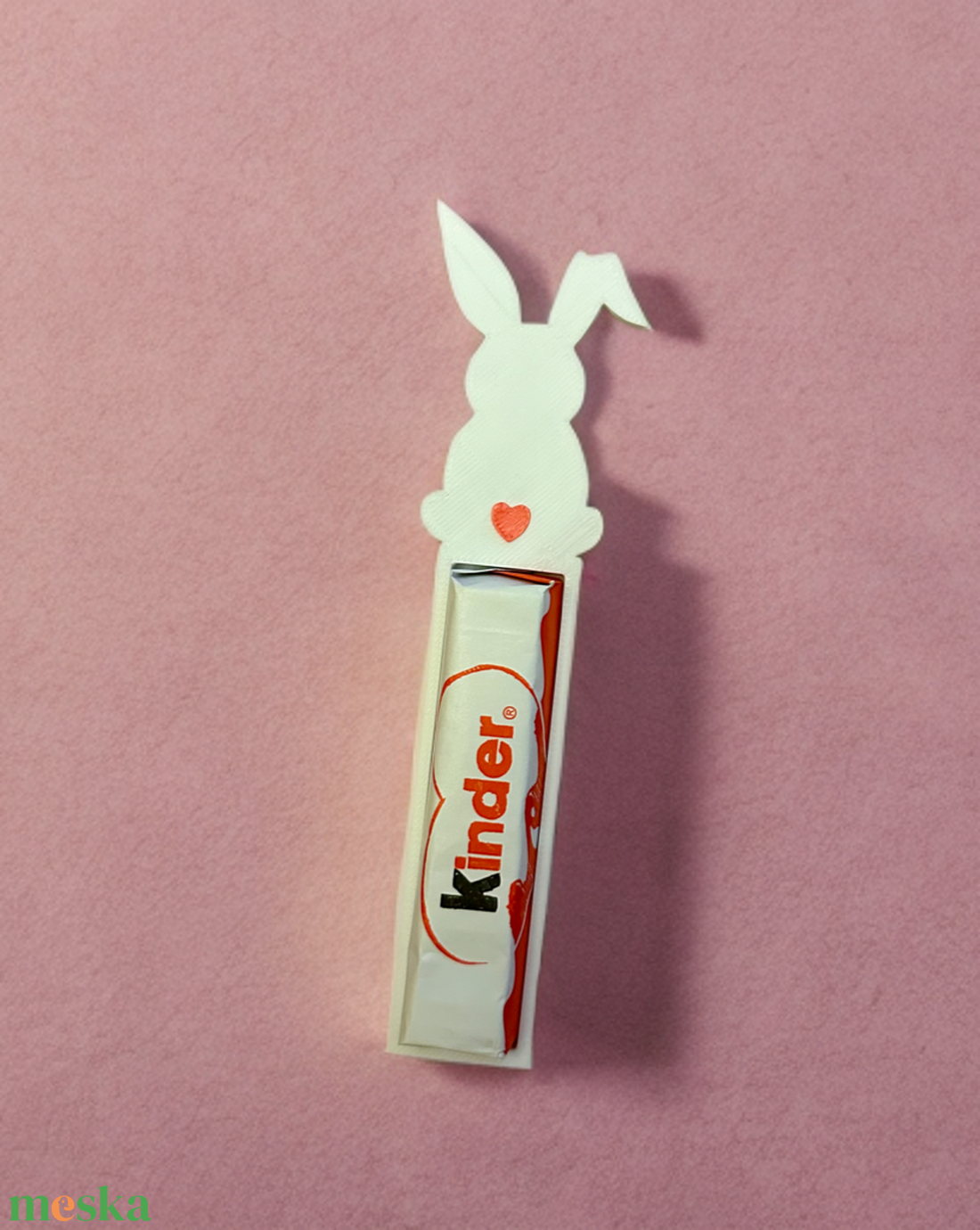 Nyuszis csokitartó - otthon & életmód - papír, írószer - ajándékozás kellékei - ajándékkísérő - Meska.hu