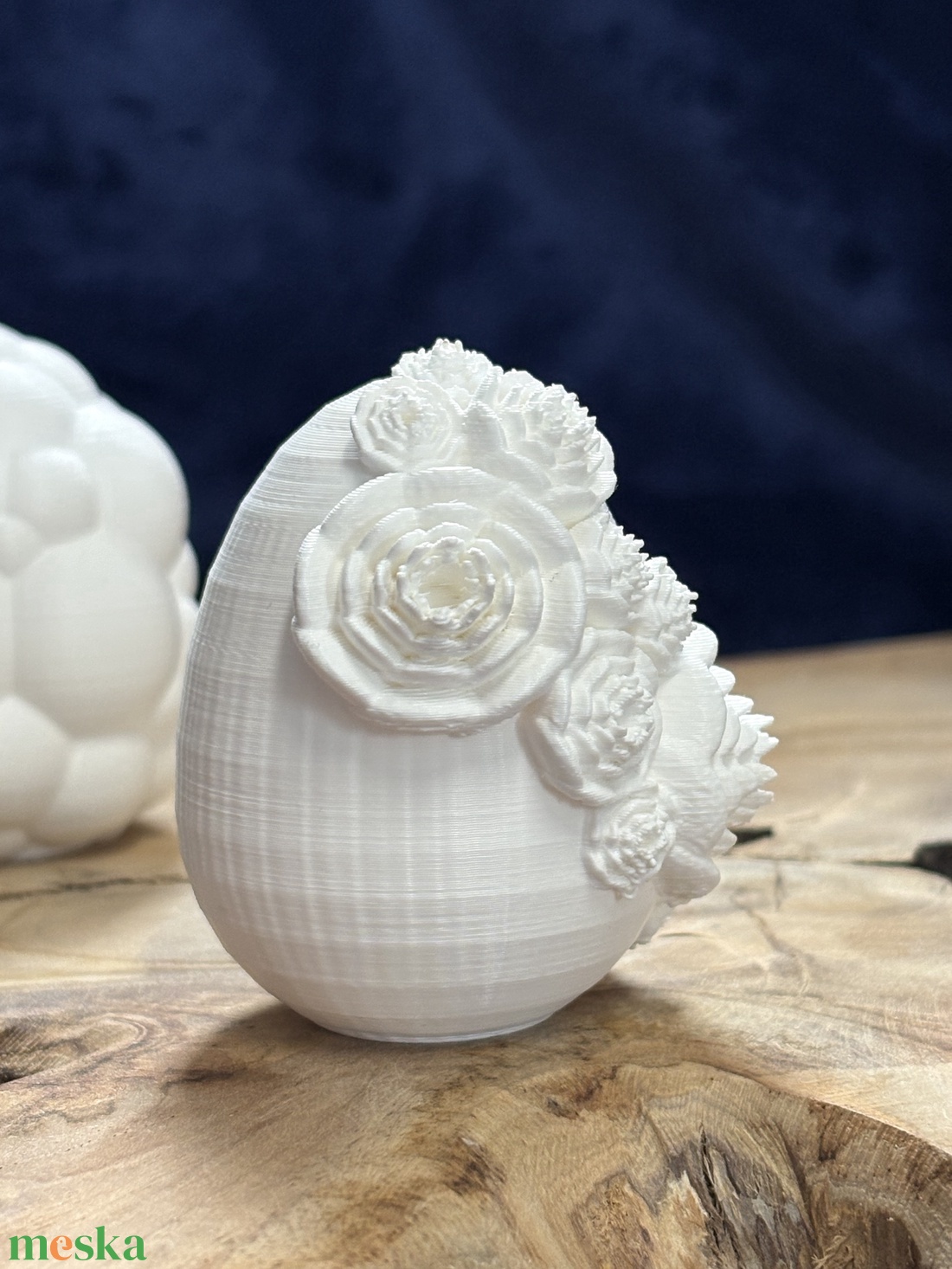 3D virágos húsvéti dísztojás - ünnepi díszek, dekorációk - húsvéti díszek és dekorációk - húsvéti ajándékátadó - Meska.hu