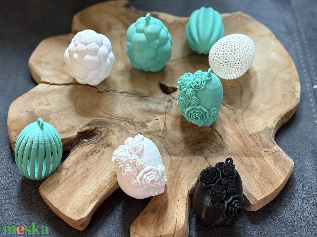 Bubble húsvéti dísztojás - ünnepi díszek, dekorációk - húsvéti díszek és dekorációk - húsvéti ablakdíszek - Meska.hu