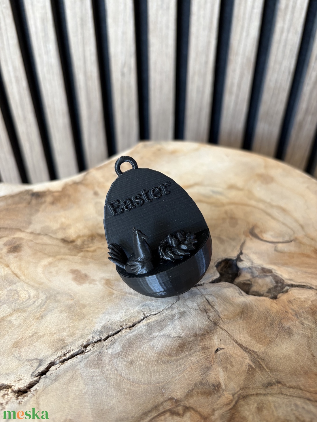 Húsvéti tojás tyúk mintával - ünnepi díszek, dekorációk - húsvéti díszek és dekorációk - húsvéti ablakdíszek - Meska.hu