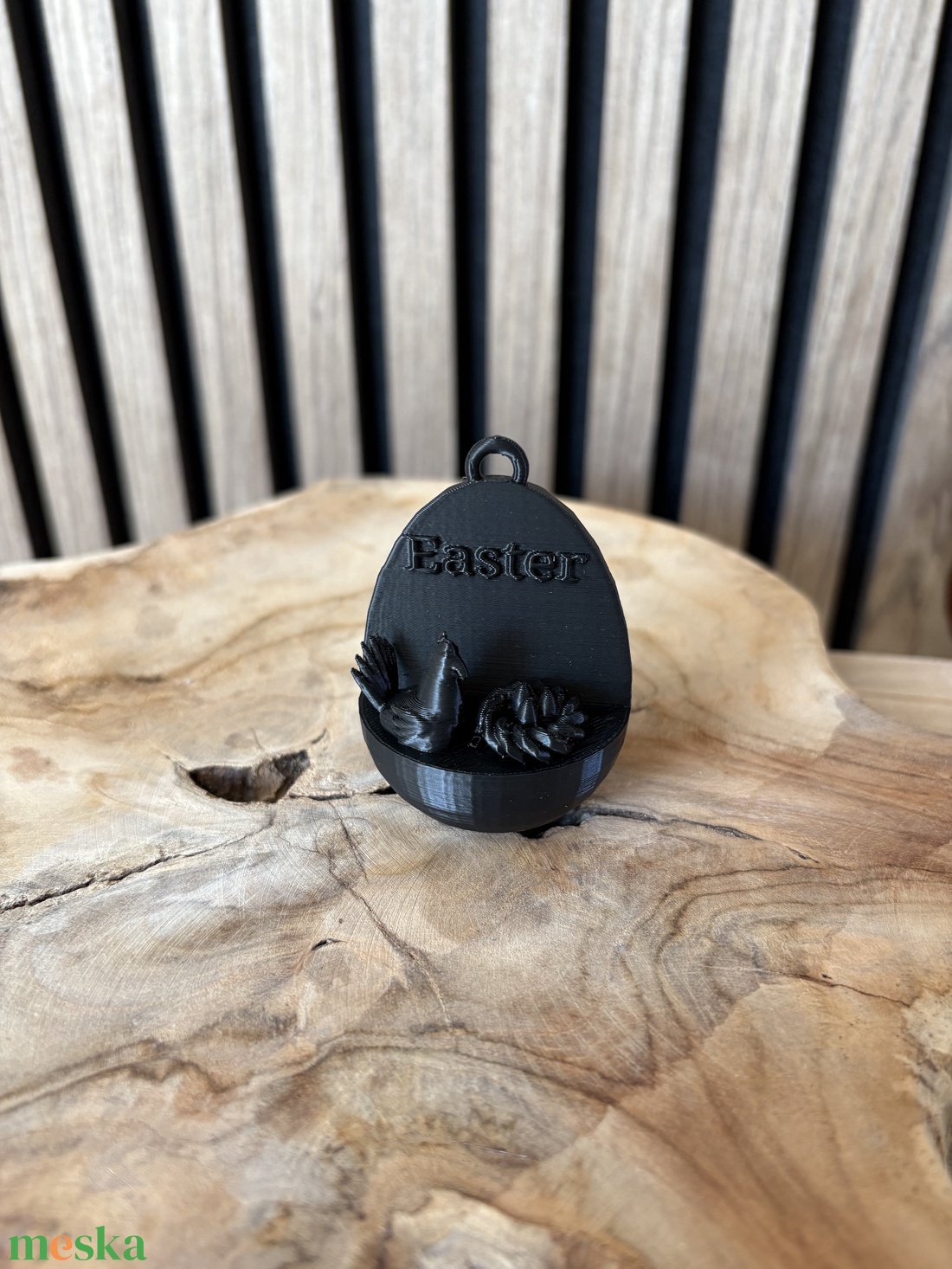 Húsvéti tojás tyúk mintával - ünnepi díszek, dekorációk - húsvéti díszek és dekorációk - húsvéti ablakdíszek - Meska.hu